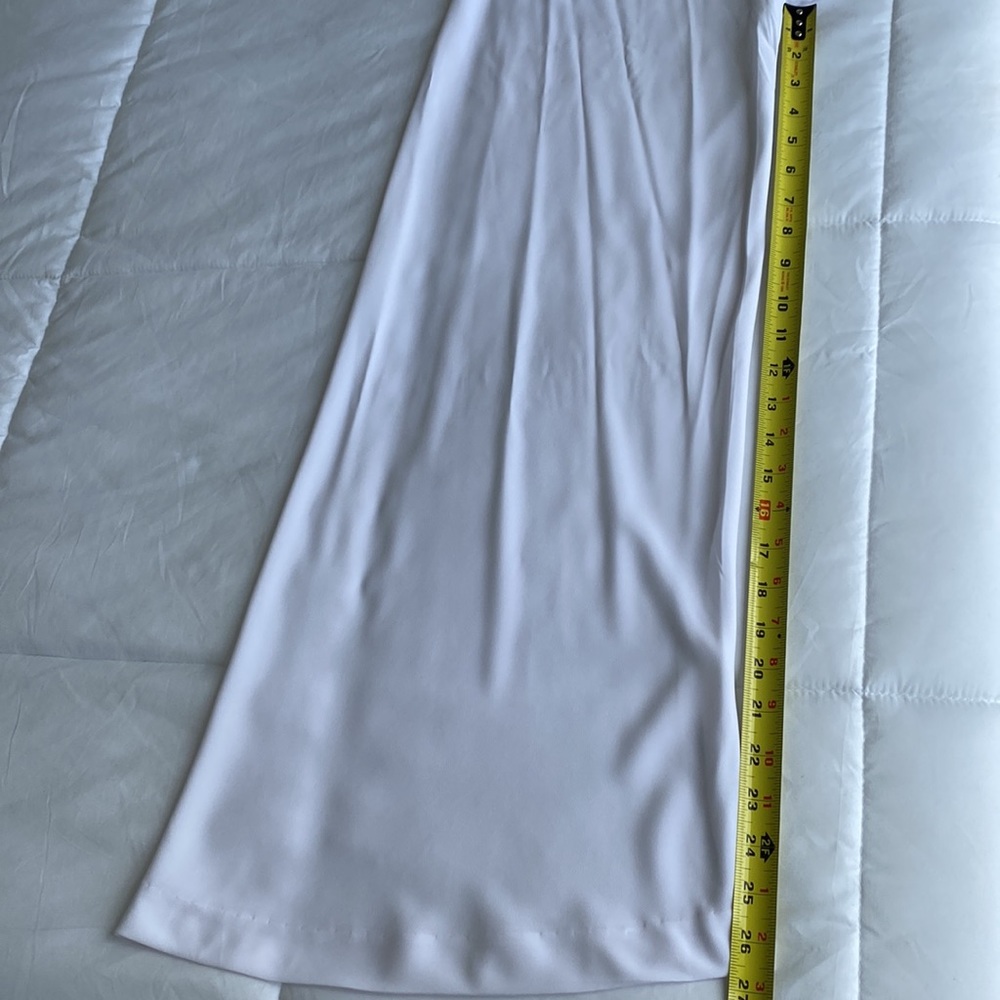White Vintage Palazzo Pants - Picture 10 of 10